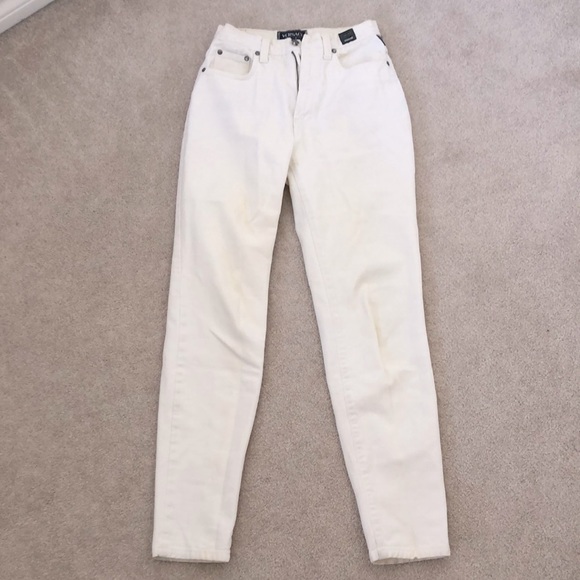 White Versace Straight Leg Jeans W26 - Picture 1 of 3